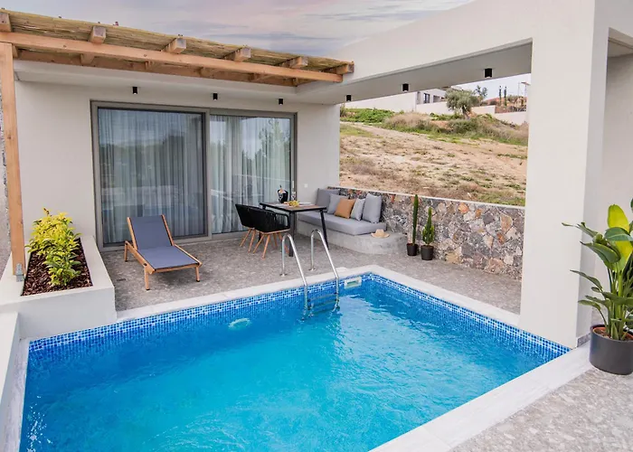 Kaktus Private Pool Hotel de apartamente Paliouri