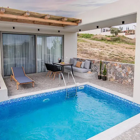 Kaktus Private Pool Lägenhetshotell Paliouri
